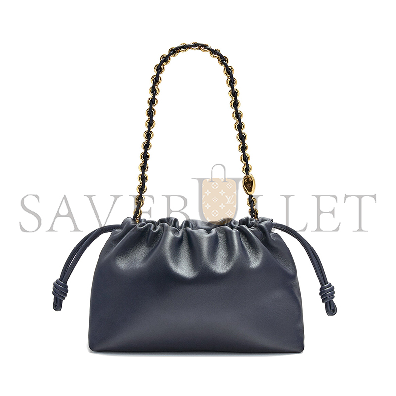 L0ew* medium flamenco purse in mellow nappa lambskin a411fcrx50 (30*20*10.5cm)